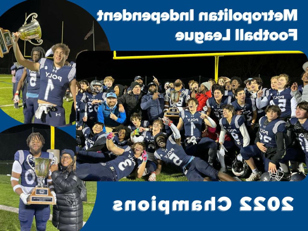 保利预科 校足球 are 2022 Metropolitan Independent 足球 League Champions